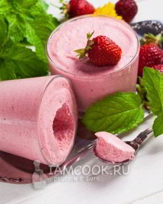 Клубнично-сливочный крем