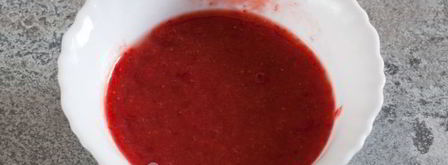 клубнично-сливочный крем. Шаг 5