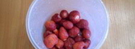 клубничный заварной крем. Шаг 2