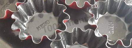 корзинки из песочного теста с кремом заварным. Шаг 12