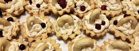 корзинки из песочного теста с кремом заварным. Шаг 16