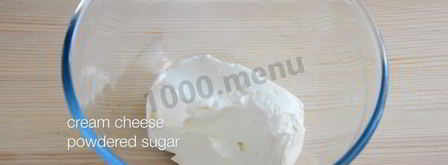 крем из сливочного сыра для торта. Шаг 2