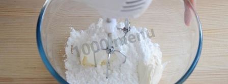 крем из сливочного сыра для торта. Шаг 4