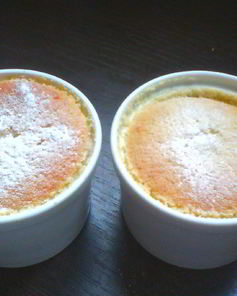 Кремовый лимонный пудинг