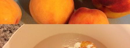 кростата с кремом и персиками. Шаг 6