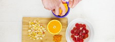 кростата с кремом из манной крупы. Шаг 2