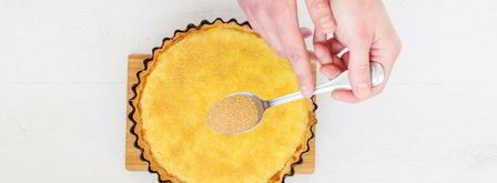 кростата с кремом из манной крупы. Шаг 6