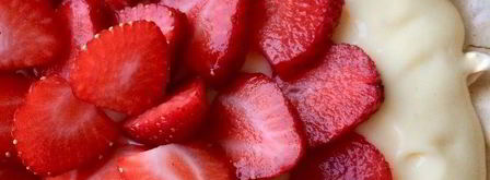 павлова с клубникой и заварным кремом. Шаг 6