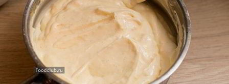 павлова с заварным кремом и ягодами. Шаг 7