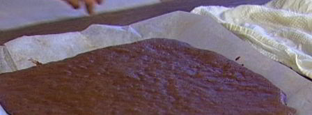 шоколадный рулет со сливочным кремом. Шаг 6