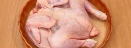 цыпленок, запеченный под кремом из филадельфии, чеснока, перца и тимьяна. Шаг 6