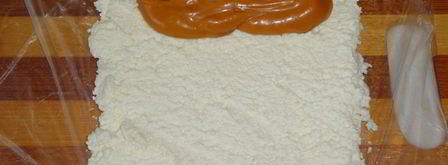 творожный батончик с кремом. Шаг 8