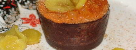 тыквенный крем чиз с маршмеллоу в шоколаде на halloween. Шаг 7