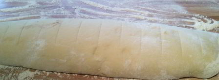 улитки с шоколадным кремом-пудингом. Шаг 6