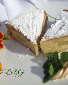 Яблоки в креме