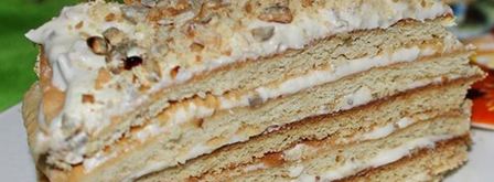 заварной крем для медового торта. Шаг 6