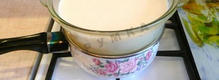 заварной крем патисьер на молоке. Шаг 7