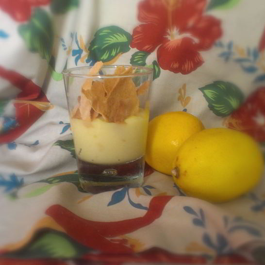 Рецепт заварного лимонного крема