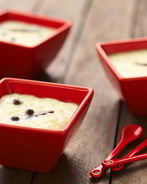 Кукурузный пудинг с финиками