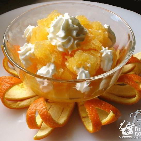 Рецепт ледяного десерта по-итальянски