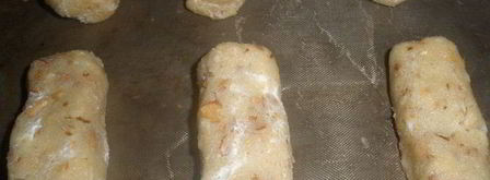 миндально-шоколадные пальчики fingers. Шаг 6