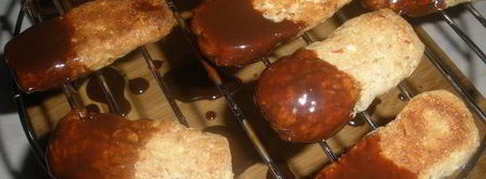 миндально-шоколадные пальчики fingers. Шаг 8