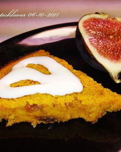 Морковный пудинг с изюмом