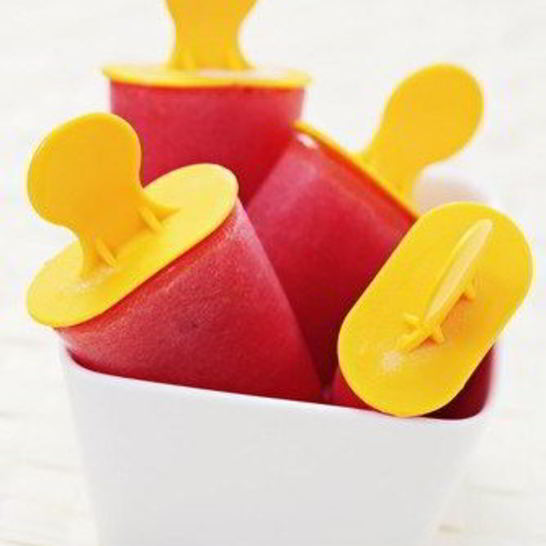 Рецепт арбузного мороженого с клубникой