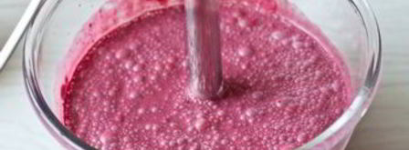 черничное мороженое на сметане. Шаг 2