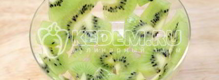 десерт из мороженого киви. Шаг 2