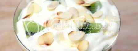 десерт из мороженого киви. Шаг 4