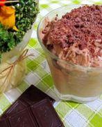 Домашнее мороженое с шоколадом