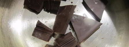 домашнее мороженое с шоколадом. Шаг 2