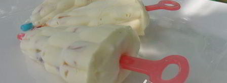 домашнее мороженое со сгущенкой и персиками. Шаг 3