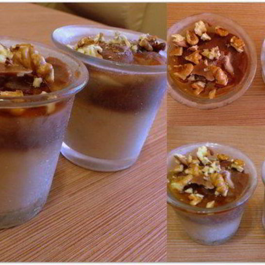 Рецепт двухцветного бананового мороженого