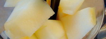 дынно-банановое мороженое. Шаг 2