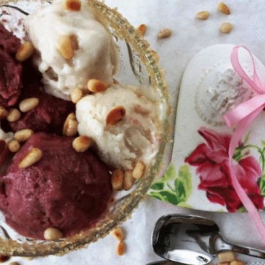 Рецепт фруктово-рисового мороженого