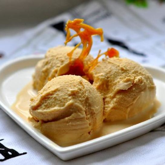 Рецепт карамельного мороженого