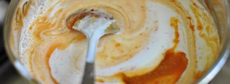 карамельное мороженое. Шаг 2