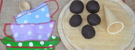 кейк-попсы в рожке для мороженого. Шаг 6