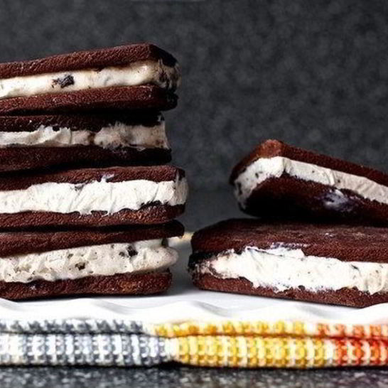 Рецепт классического сэндвича-мороженого