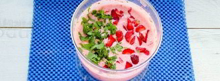 клубничное мороженое из сметаны. Шаг 11