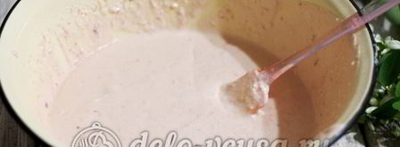 клубничное мороженое. Шаг 4