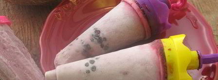 кокосовое мороженое с ежевикой. Шаг 11