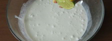 кокосовое мороженое с ежевикой. Шаг 7