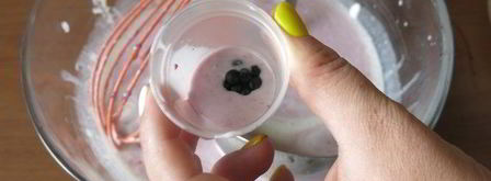 кокосовое мороженое с ежевикой. Шаг 9