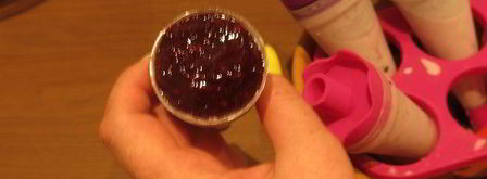 кокосовое мороженое с ежевикой. Шаг 10