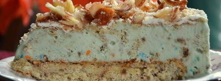 миндальный хрустящий торт-мороженое. Шаг 6