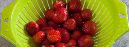 мороженое из банана и клубники. Шаг 2