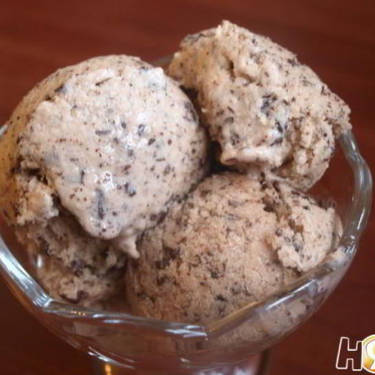 Рецепт мороженого из топленого молока с шоколадной крошкой